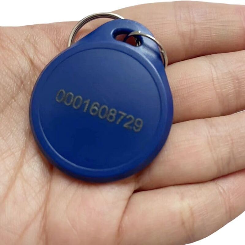 YARONGTECH Dual Frequency RFID Key Fob 125Khz EM4100 and 13.56Mhz M1 chip (Pack of 10) (Blue) - Image 3